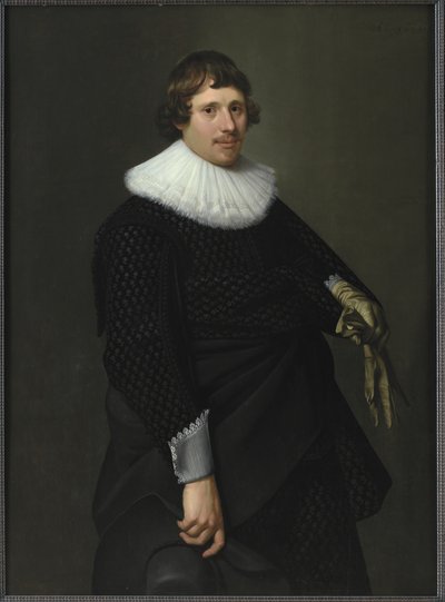 Portrett av en mann av Nicolaes Eliasz. Pickenoy