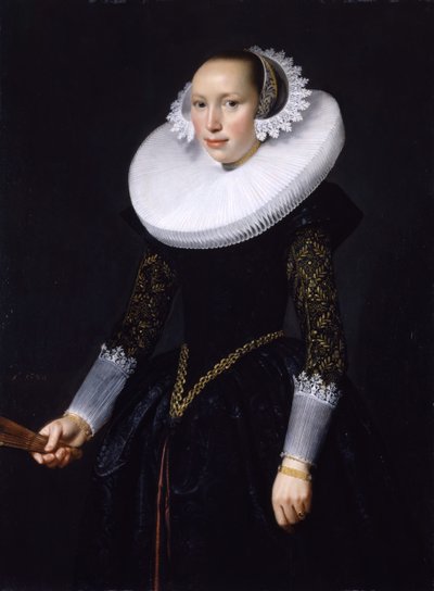 Portrett av en kvinne, 1630. av Nicolaes Eliasz Pickenoy