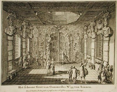 Die Grotte des Ganymedes von Nicolaes Jansz  Visscher