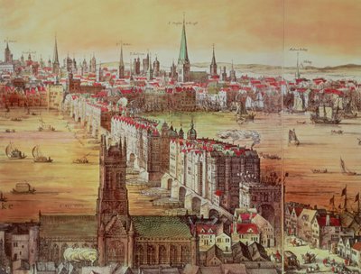Old London Bridge, detalj fra 