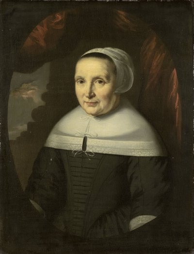 Portrett av Aeltje Denijs (født 1598/99) av Nicolaes Maes (copy after)