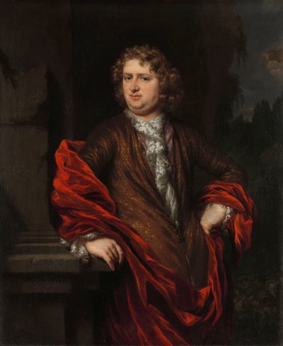 Portrett av Pieter Groenendijk Portrett av Pieter Groenendijk av Nicolaes Maes