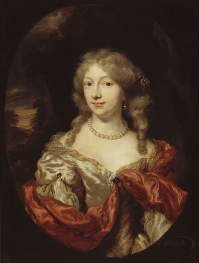 Portrett av en ung dame av Nicolaes Maes