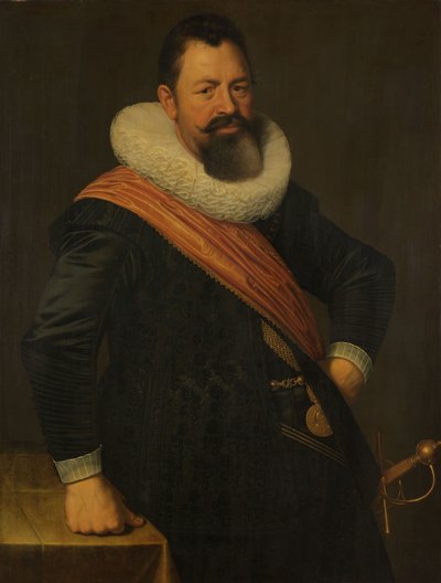 Portrett av Jochem Swartenhont av Nicolaes Pickenoy Pickenoy