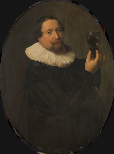 Portrett av Maerten Rey av Nicolaes Pickenoy Pickenoy