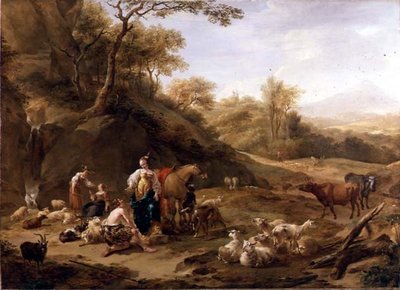 "Granida og Daifilo" av Nicolaes Pietersz. Berchem
