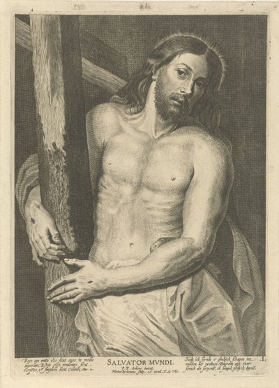Kristus med korset Kristus og tretten apostler (serietittel) av Nicolaes Ryckmans