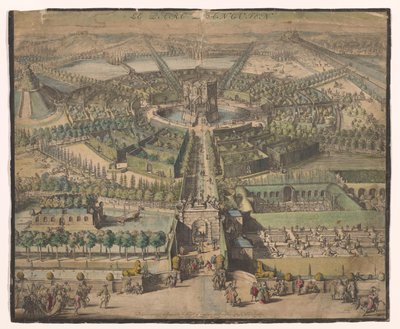 Utsikt over parken i Enghien Le Parc l