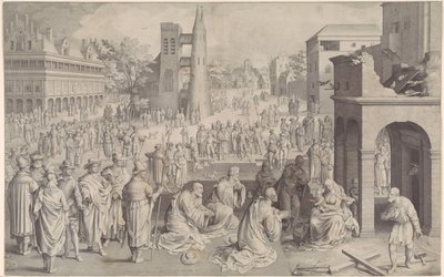 Tilbedelse av kongene av Nicolaes de Bruyn