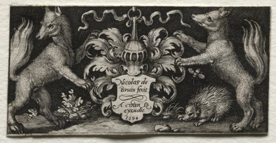 Våpenskjold av Nicolaes de Bruyn