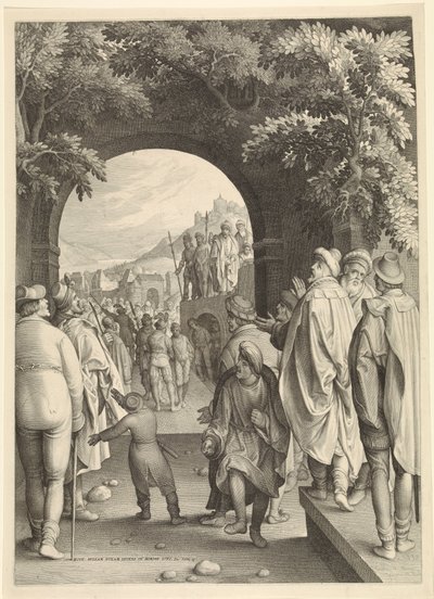 Ecce Homo Passion of Christ (serietittel) av Nicolaes de Bruyn