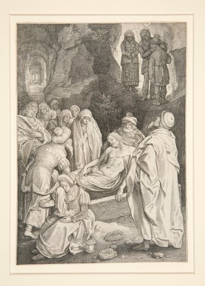 The Entombment (Passion Series) av Nicolaes de Bruyn
