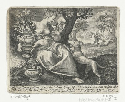 luktesans Fem sanser (serietittel) av Nicolaes de Bruyn