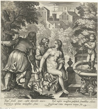 Susanna og de eldste av Nicolaes van Geelkercken