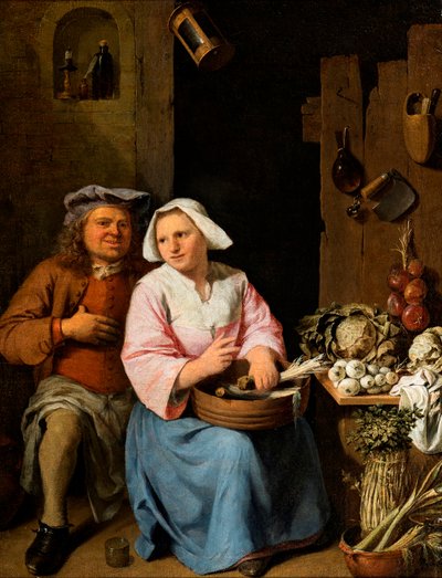 Kjærlighetserklæring, 1706. av Nicolaes van Haeften