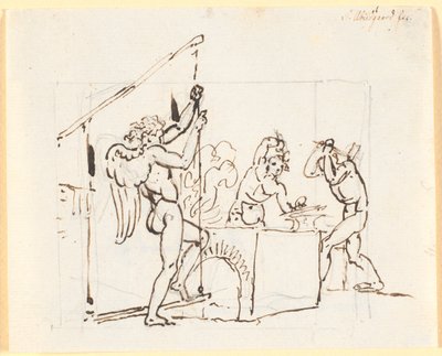 Amors haugesmeder av Nicolai Abildgaard