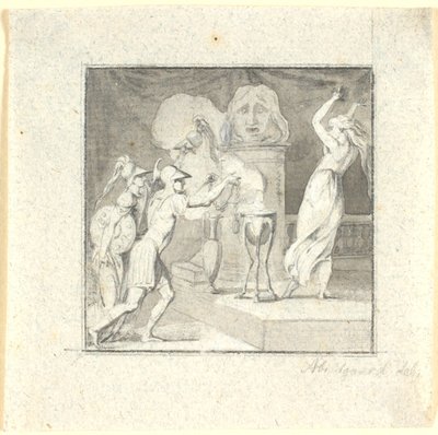 Tilbudsscene av Nicolai Abildgaard
