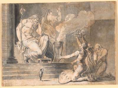 Offer til Aesculapius av Nicolai Abildgaard