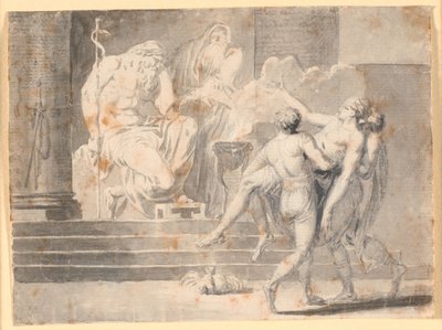Offer til Aesculapius av Nicolai Abildgaard