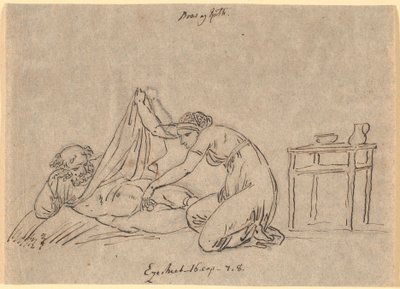 Ruth Caressing Boas av Nicolai Abildgaard