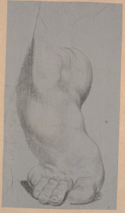 Studie av en fot av Nicolai Abildgaard