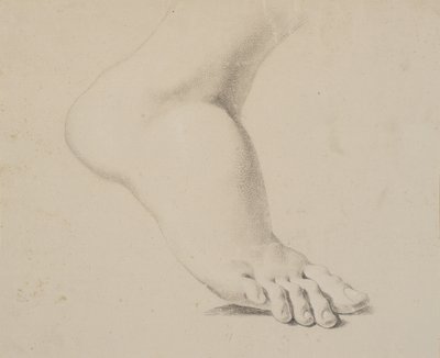 Studie av en fot av Nicolai Abildgaard