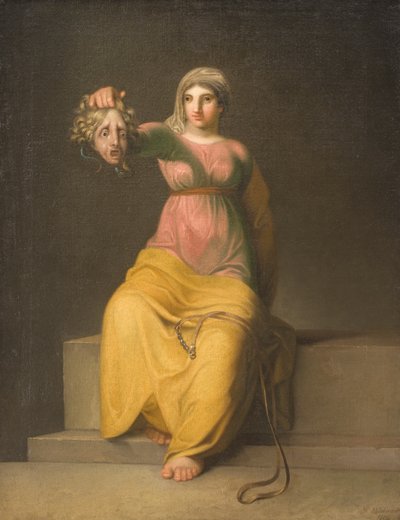 Teologi. Allegorisk figur av Nicolai Abildgaard
