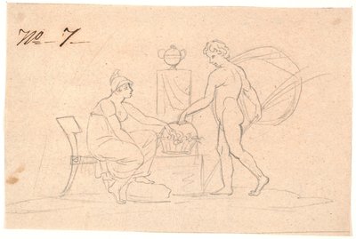 To figurer av Nicolai Abildgaard