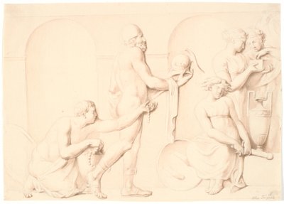 Ulysses som oppdager Achilles mellom Lycomedes