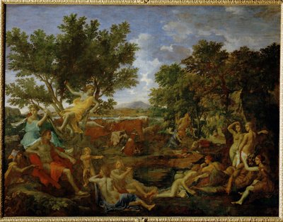  av Nicolas (attr.to) Poussin