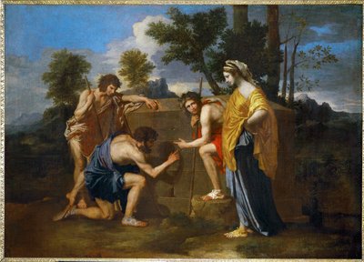  av Nicolas (attr.to) Poussin