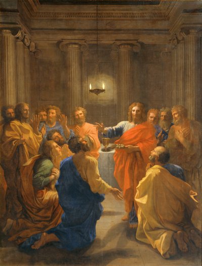  av Nicolas (attr.to) Poussin