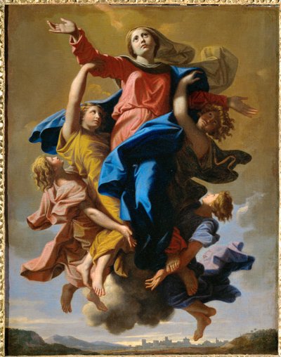  av Nicolas (attr.to) Poussin