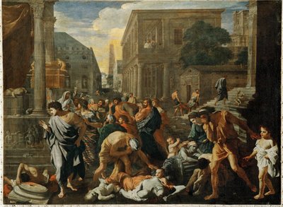  av Nicolas (attr.to) Poussin