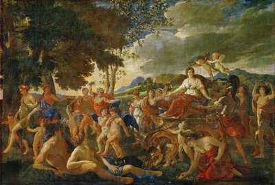  av Nicolas (attr.to) Poussin