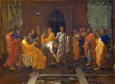  av Nicolas (attr.to) Poussin