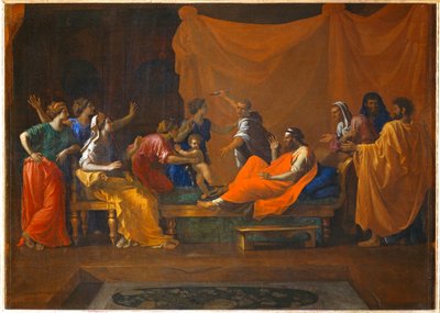  av Nicolas (attr.to) Poussin