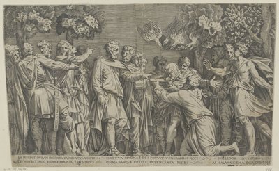 Gamle augur av Nicolas Beatrizet (attributed to)