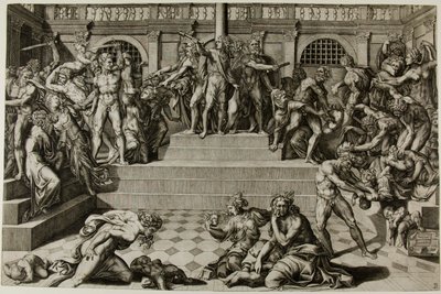 Massakren på de uskyldige av Nicolas Beatrizet