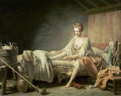 Le Lever de Fanchon av Nicolas-Bernard Lepicie