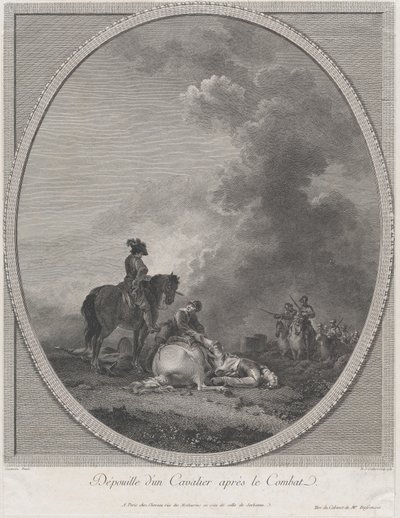 Kadaveret til en soldat etter kamp, 1781., 1781. av Nicolas Colibert