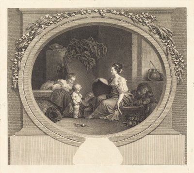 Så si ifra av Nicolas Delaunay after Jean Honoré Fragonard