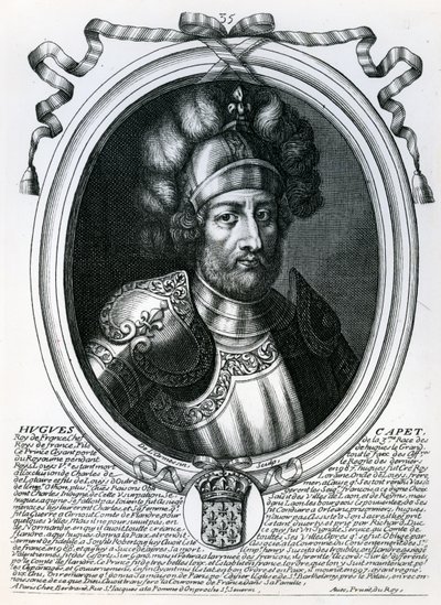 Hugues I Capet (941-96) Konge av Frankrike, fra 