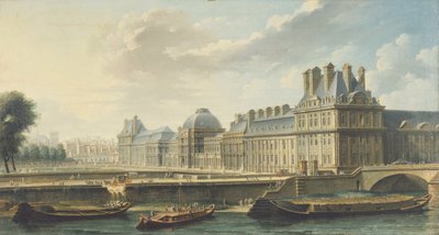 Tuileries-palasset, sett fra Quai d