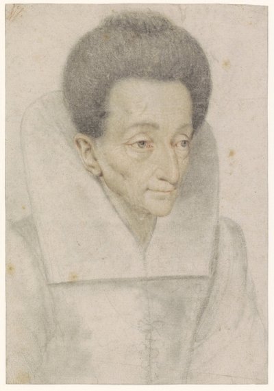 Portrett av en gammel kvinne av Nicolas Lagneau