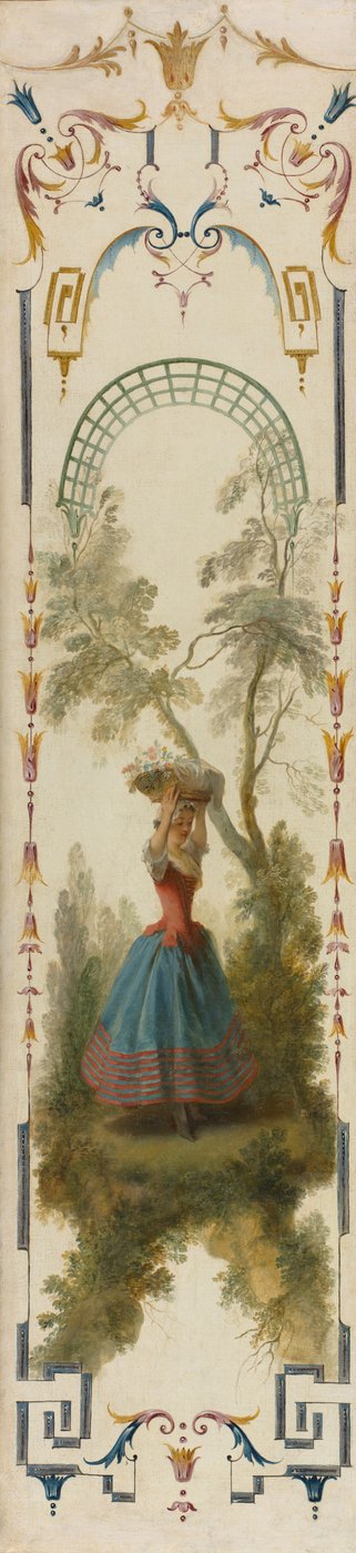 Hagebruk, ca. 1723-1727. av Nicolas Lancret