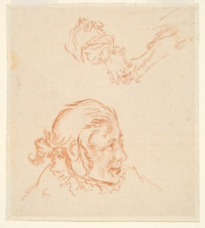 Two studies: Portrait of an Actor and Study of Hands   1333466   no       norwegian Successfully Translated  Original: Six Jewel Rivers from Various Provinces Shokoku Mu-Tamagawa, 1857., 1857. Translat: Six Jewel Rivers from Various Provinces Shokoku Mu-Ta av Nicolas Lancret