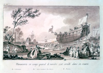 Uten tittel, c1750-1810 av Nicolas Marie Ozanne