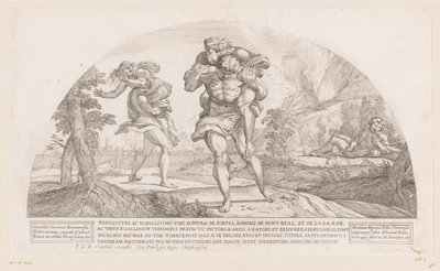 Amphinomus og Anapias Historier fra Odyssey (serietittel) av Nicolas Mignard
