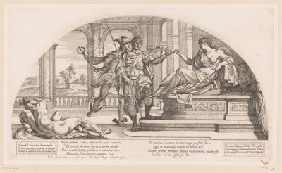 Odysseus at Circe Stories from the Odyssey (serietittel) av Nicolas Mignard